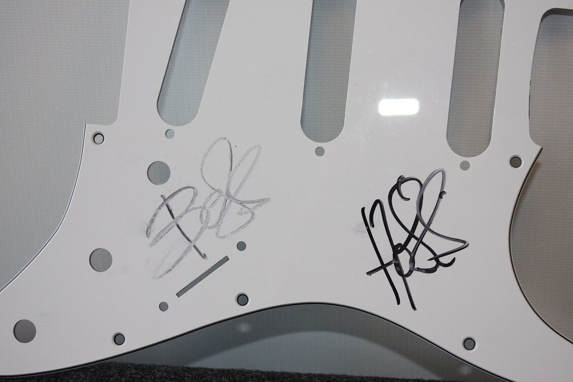 Guitar plate, bosshoss signed, autograph, music, charts, newly collect guitar