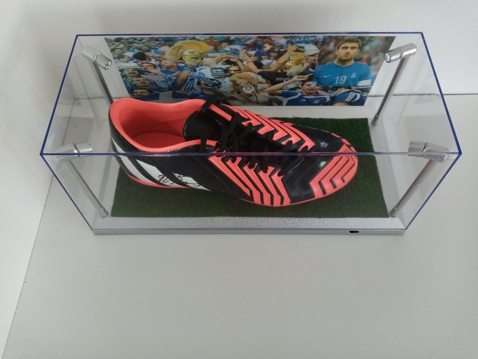 Football shoe Sokratis signed lighting Greece Arsenal Football Greece