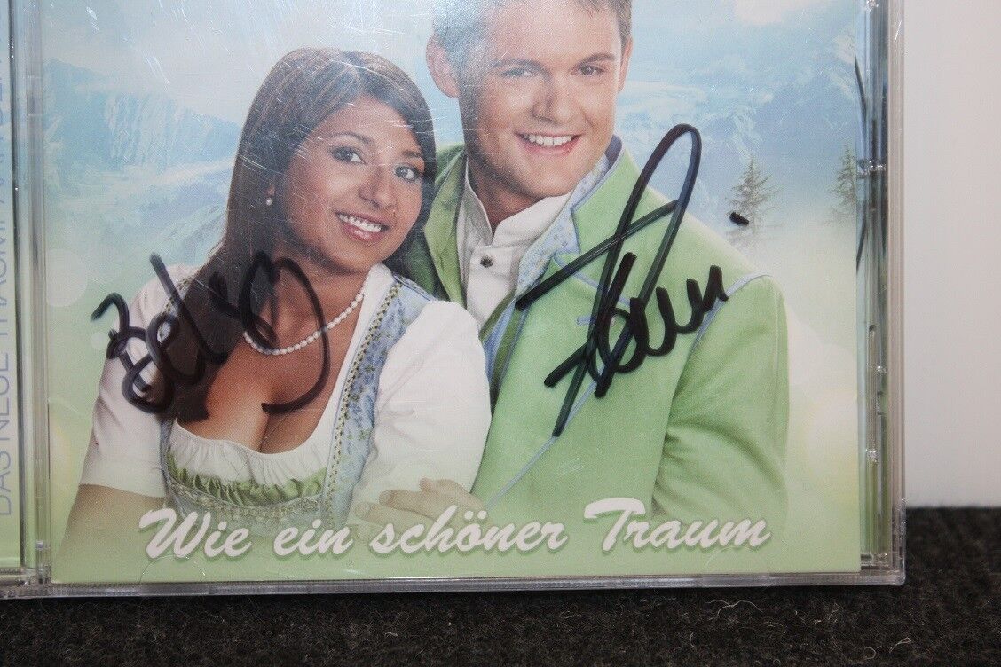 CD, Belsy & Florian signed how a nice dream, autograph, signature, music