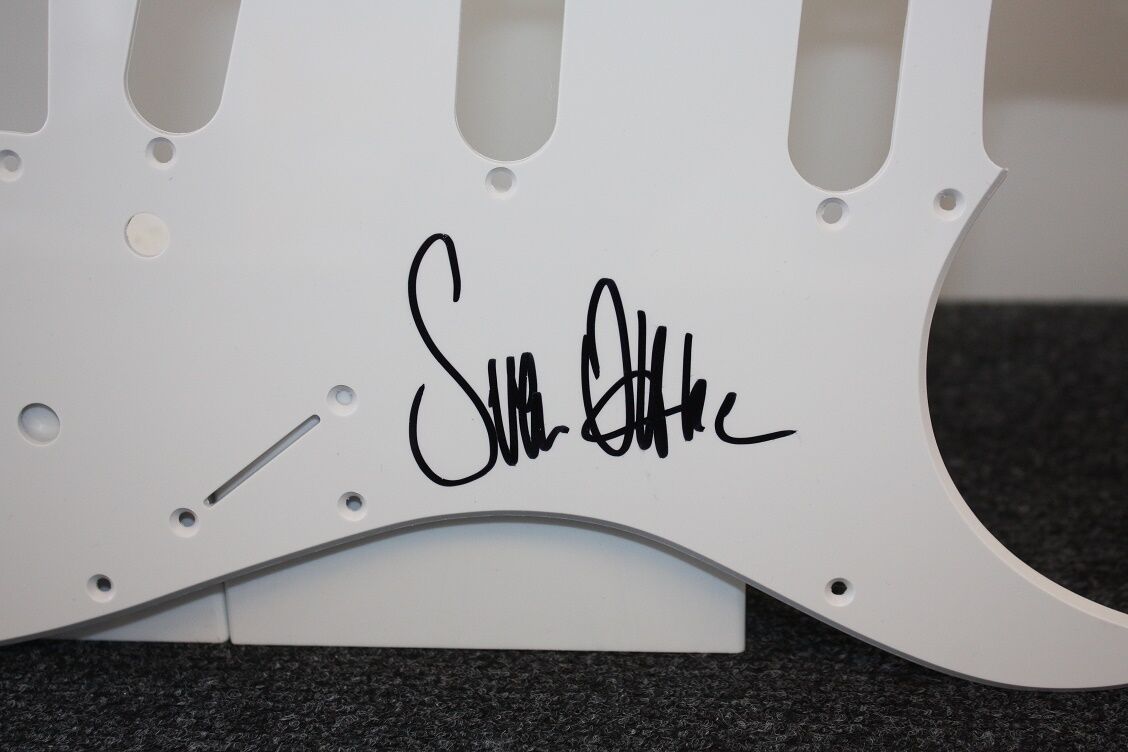 Guitar plate, Sven Ottke signed, autograph, boxing, new, collect, signature