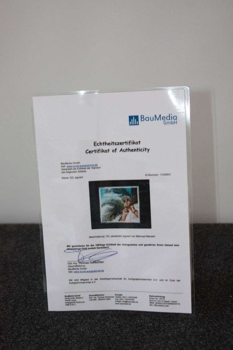 CD, Mehrzad Marashi signed, Germany is looking for the superstar, music, new, DSDS