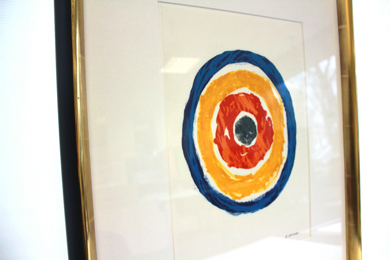 Bernd Schwarzer Handmade original No. 56 of 100, high quality framed