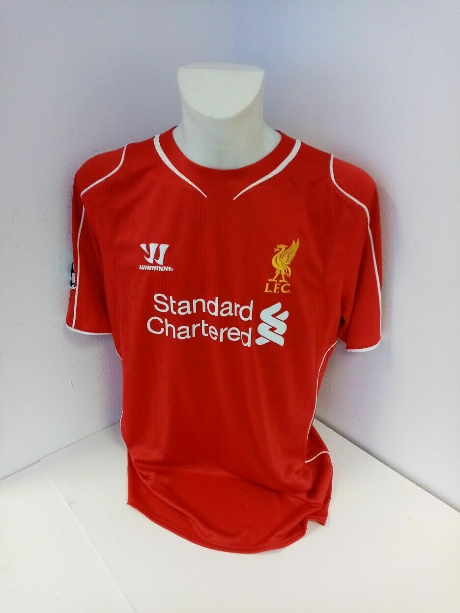 FC Liverpool Trikot Rickie Lambert signiert Autogramm Fußball England Warrior XL