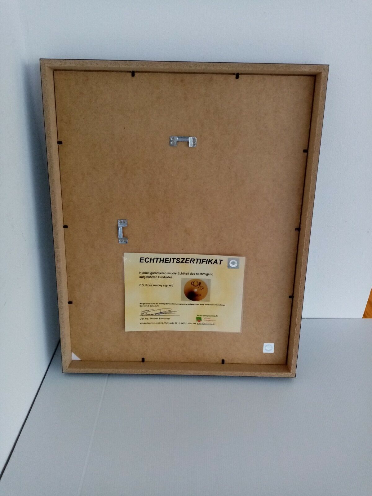 CD / Rohling Ross Antony signed with album as part of autograph music new charts