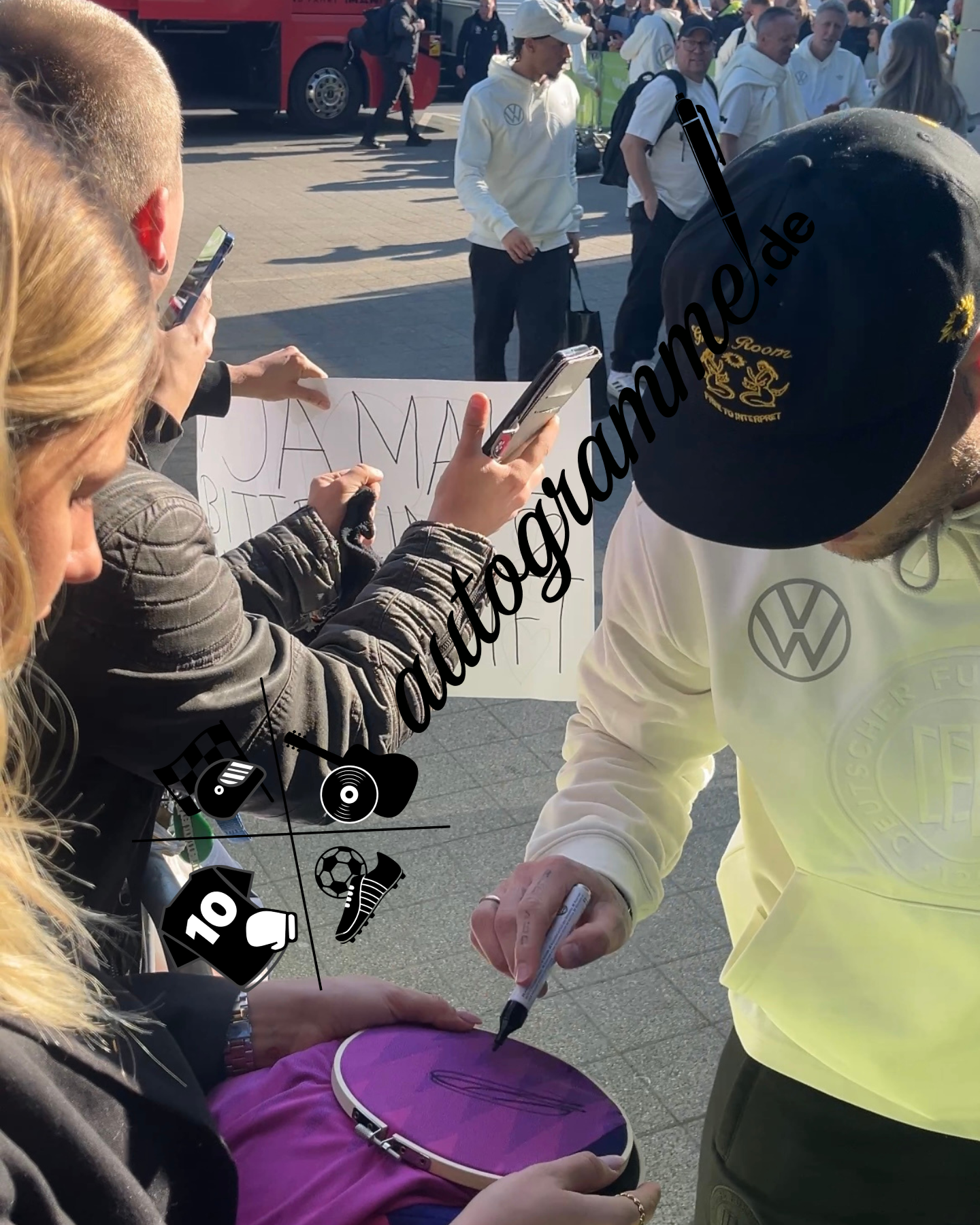 DFB jersey David Raum signed Adidas COA Germany autograph S