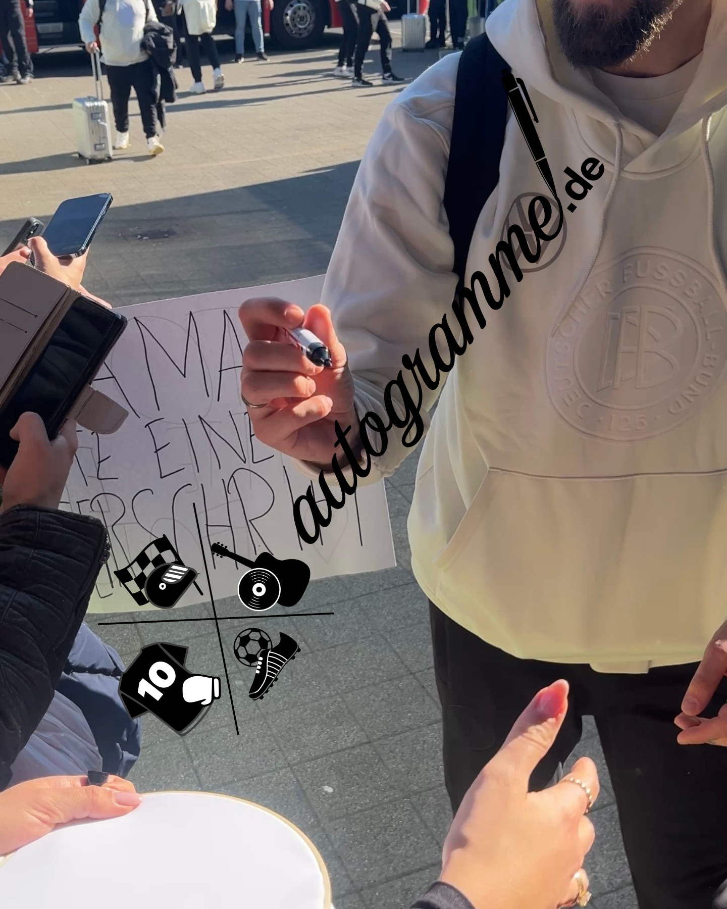 DFB jersey Robert Andrich signed autographs Germany adidas s