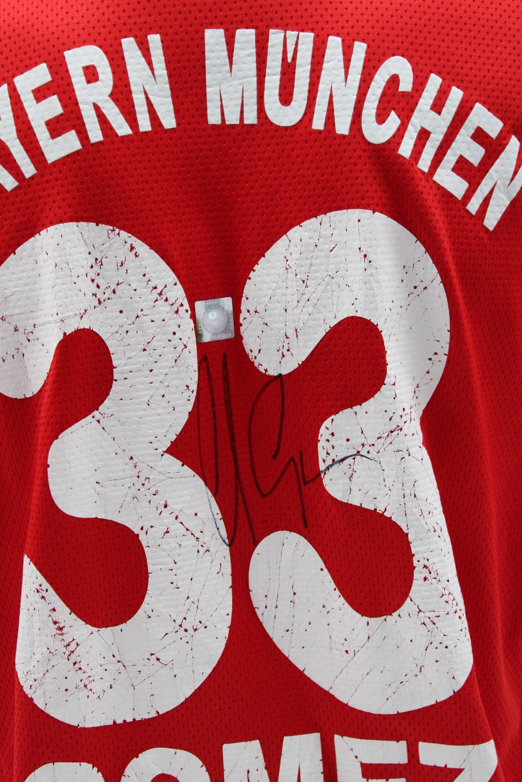 Bayern München Trikot Mario Gomez signiert Autogramm zertifiziert L