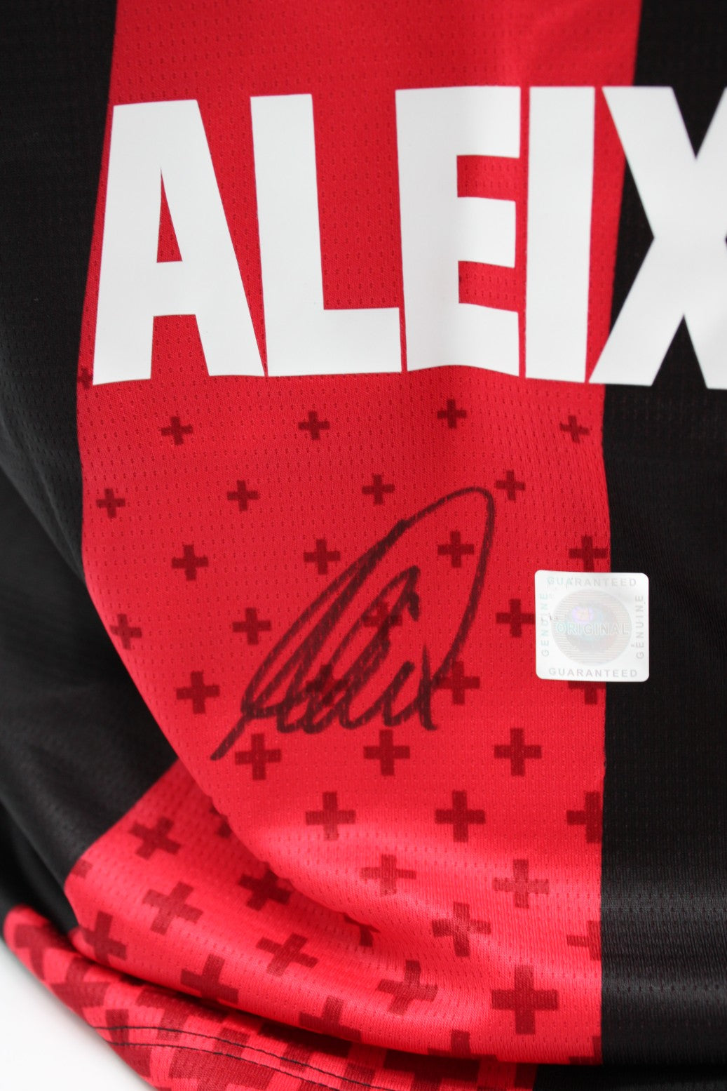 Bayer Leverkusen 2026/2027 Trikot Aleix Garcia signiert Autogramm zertifiziert L