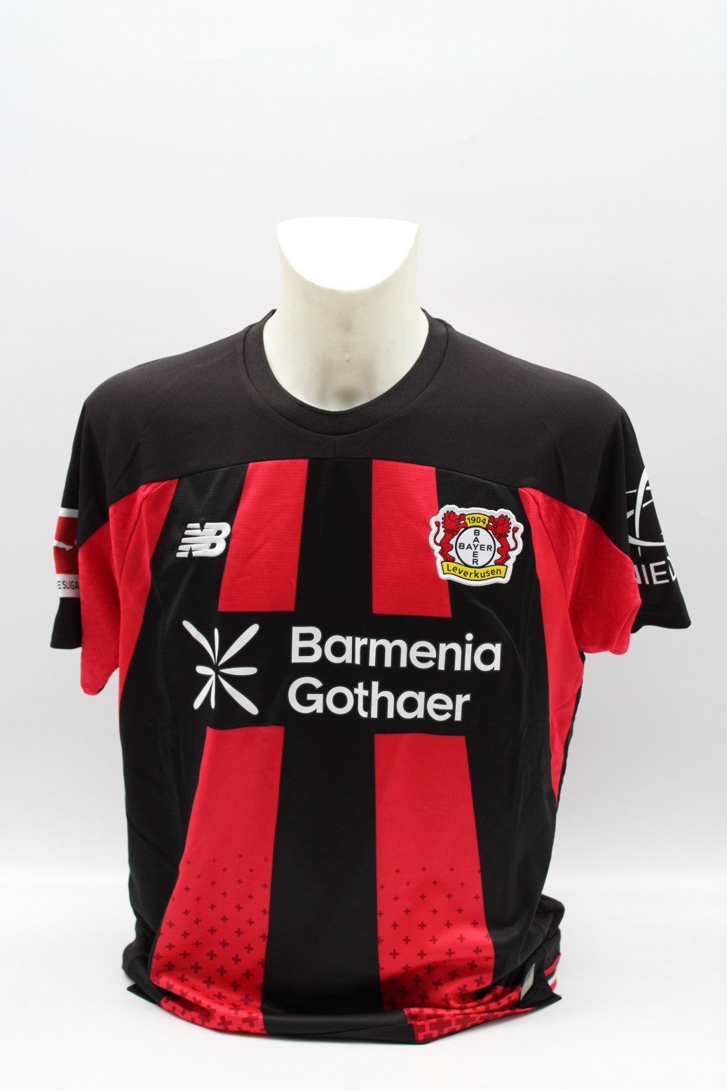 Bayer Leverkusen 2026/2027 Trikot Moussa Diaby signiert Autogramm zertifiziert M