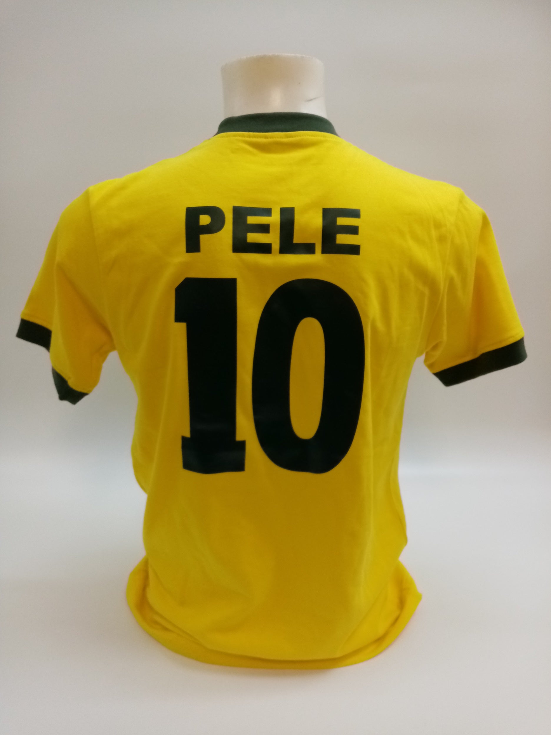 Brazil Repro Trikot Pele signed in the framework of COA Football Neu Edson Brasil M