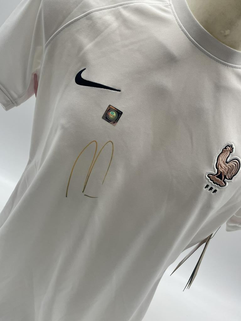 Frankreich Trikot Damen Benjamin Pavard signiert Nike Unterschrift L