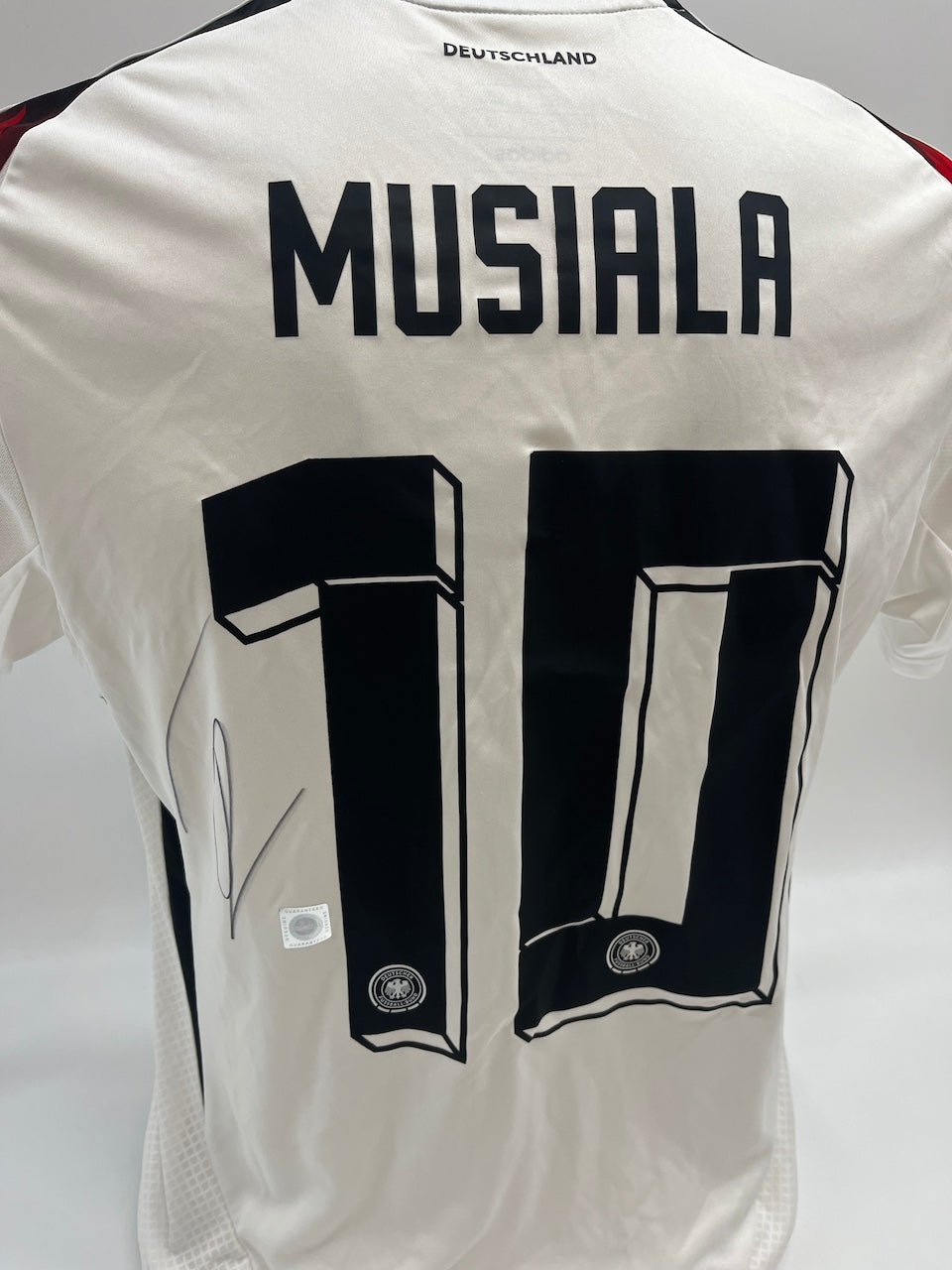 DFB Trikot Jamal Musiala signiert Autogramm Adidas COA S