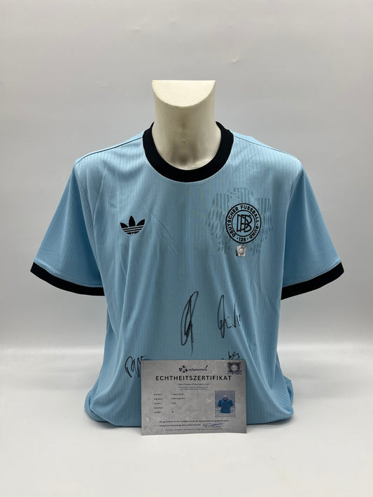 DFB Trikot 2025 signiert von BVB Spielern Autogramm Adidas neu XL