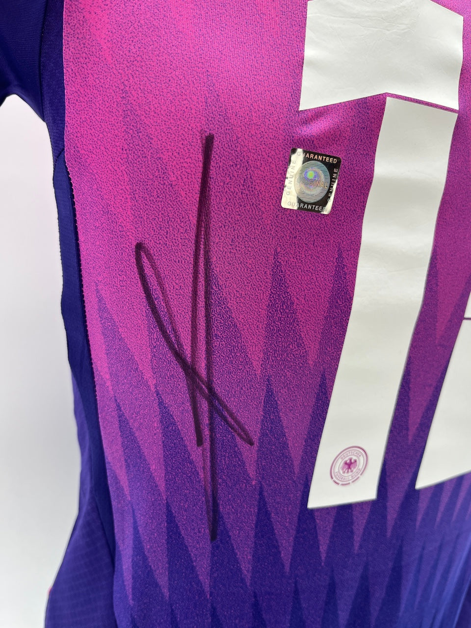 DFB jersey Aleksandar Pavlovic signed Adidas COA Germany Autograph 152