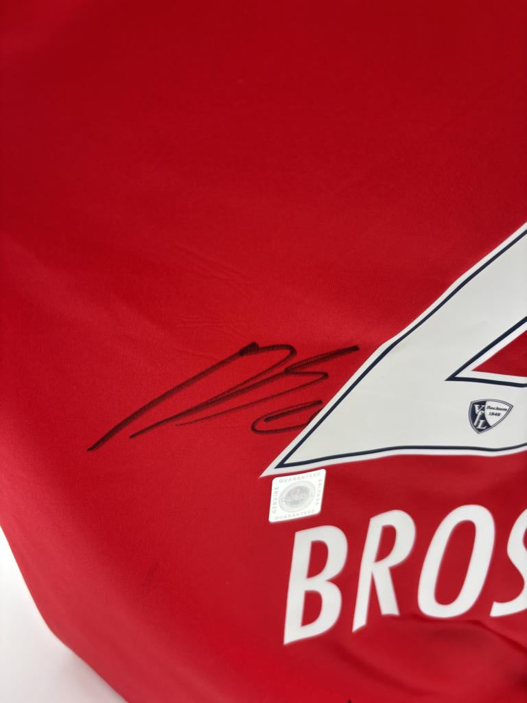 VfL Bochum jersey Moritz Broschinski signed Bundesliga Mizuno Coa 3xl