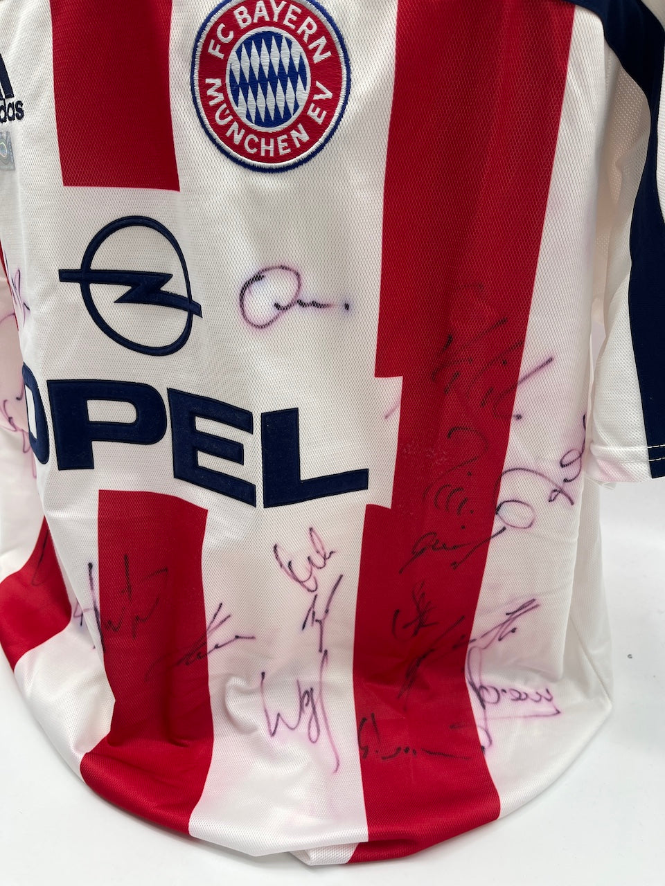 Bayern München Trikot 2000/2001/2002 Teamsigniert Autogramm Adidas XL