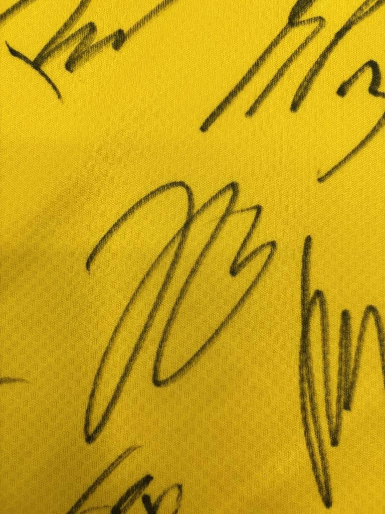 BVB Trikot 2021/2022 team signed Borussia Dortmund Coa Neu Puma XL