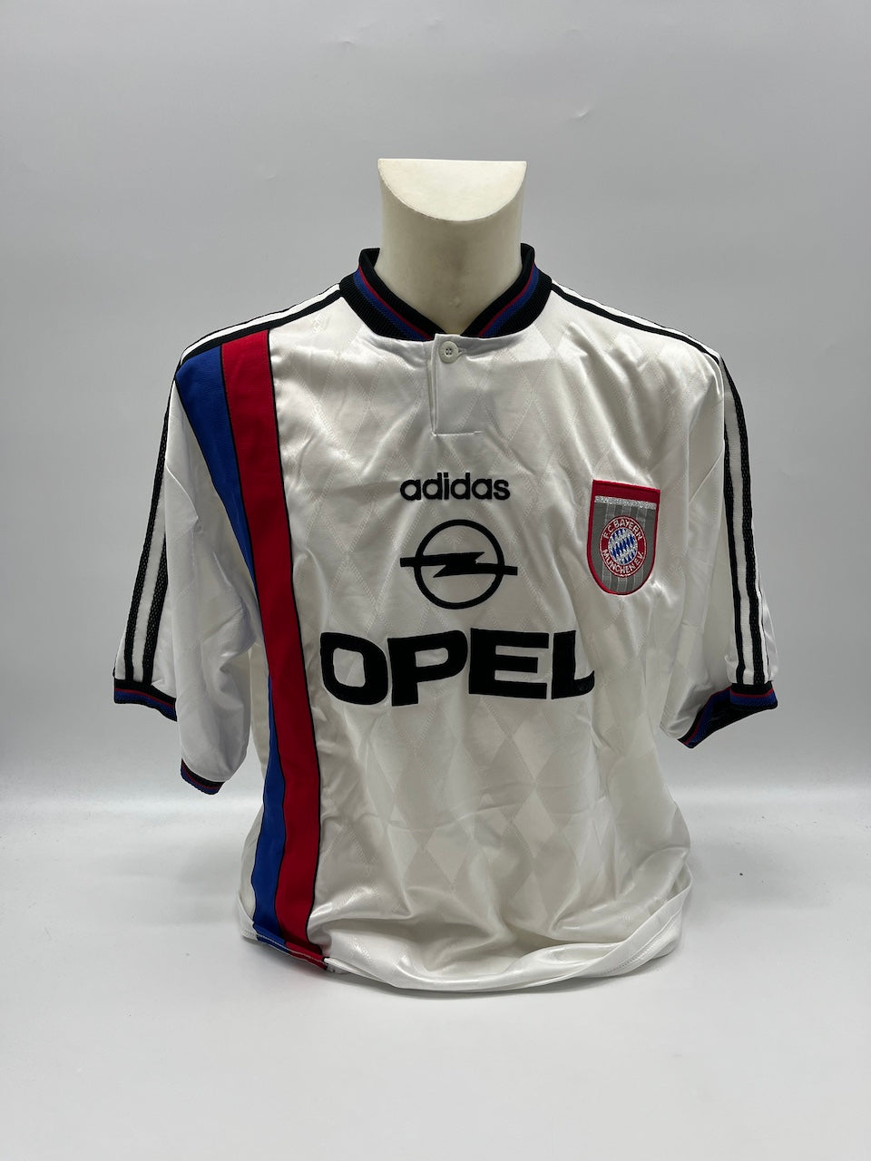 Bayern München Trikot 1996/1997/1998 Teamsigniert Autogramm Adidas XL