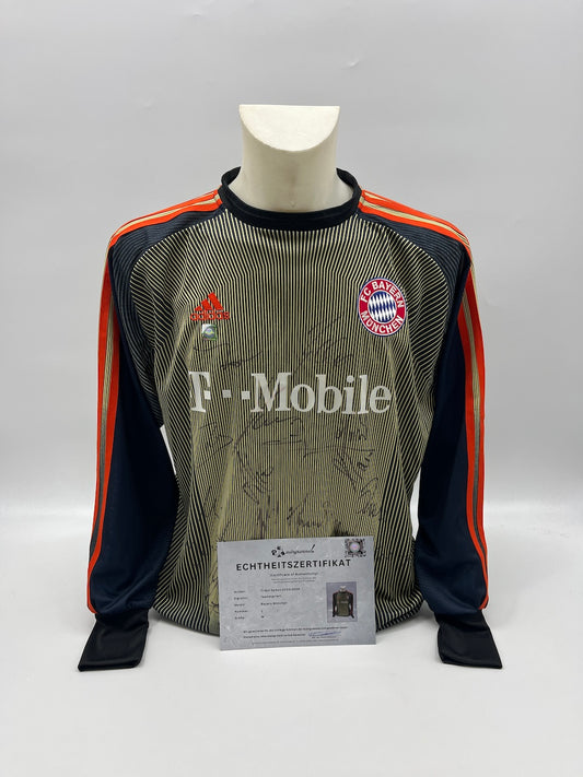 Bayern München Trikot 2003/2004 Teamsigniert Autogramm Adidas M
