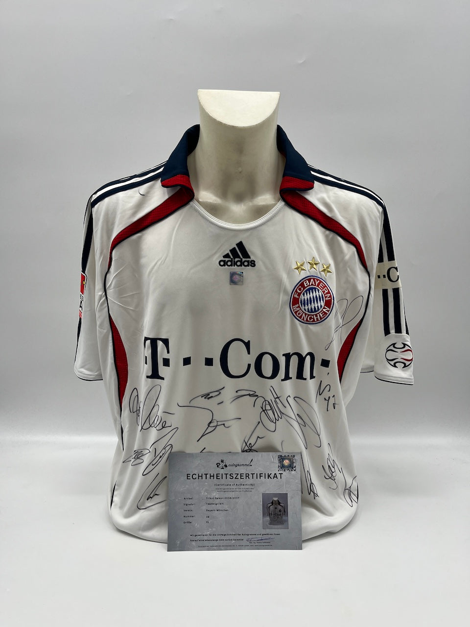Bayern München Trikot 2006/2007 Teamsigniert Autogramm Adidas XL