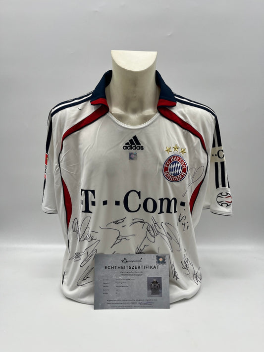 Bayern München Trikot 2006/2007 Teamsigniert Autogramm Adidas XL