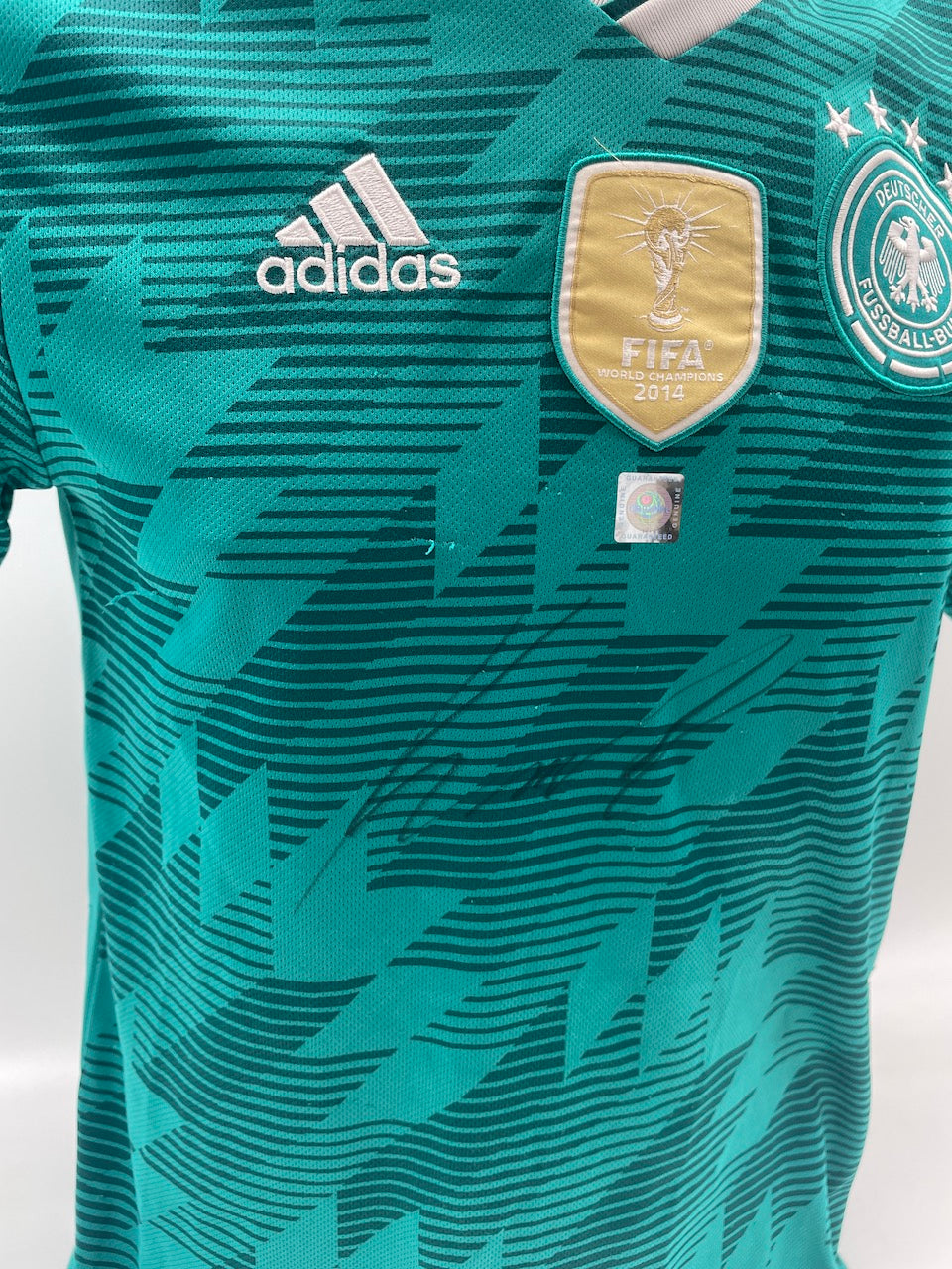 DFB jersey Ansgar Knauff signed Adidas Coa Germany 176