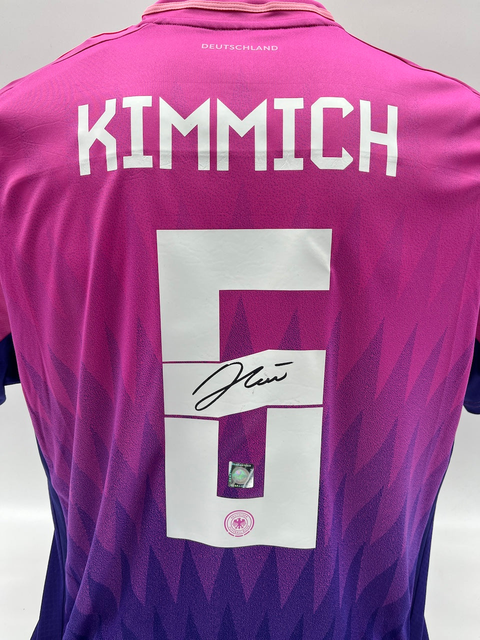 DFB Trikot Joshua Kimmich signiert Adidas COA Deutschland Autogramm neu L