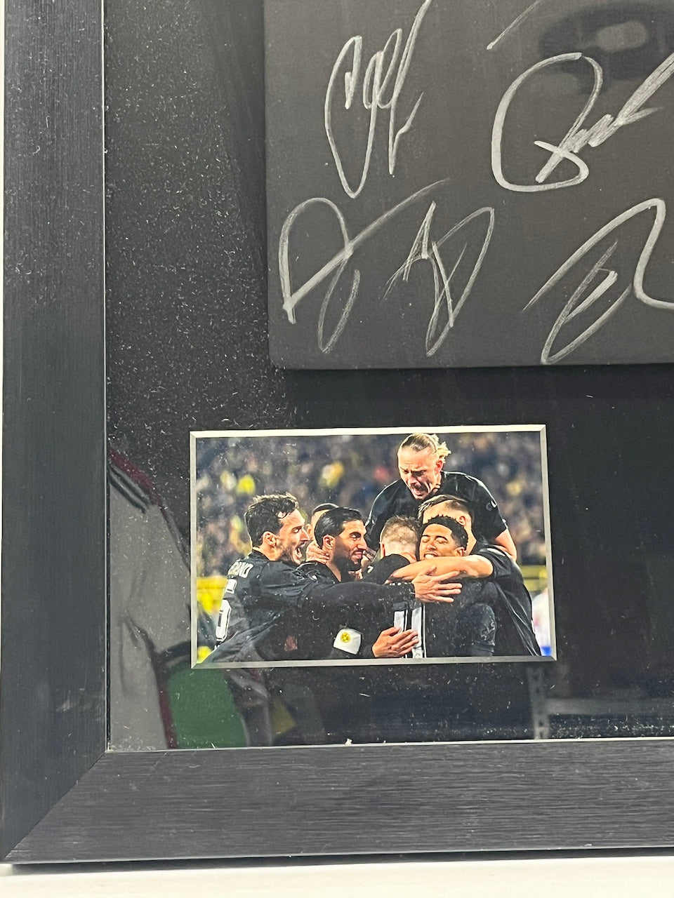 Borussia Dortmund special edition jersey 2022/2023, team signed, Puma BVB frame