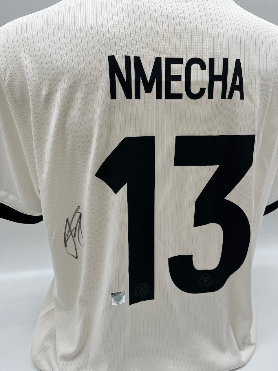 DFB Trikot Felix Nmecha signiert Autogramm Adidas COA XL