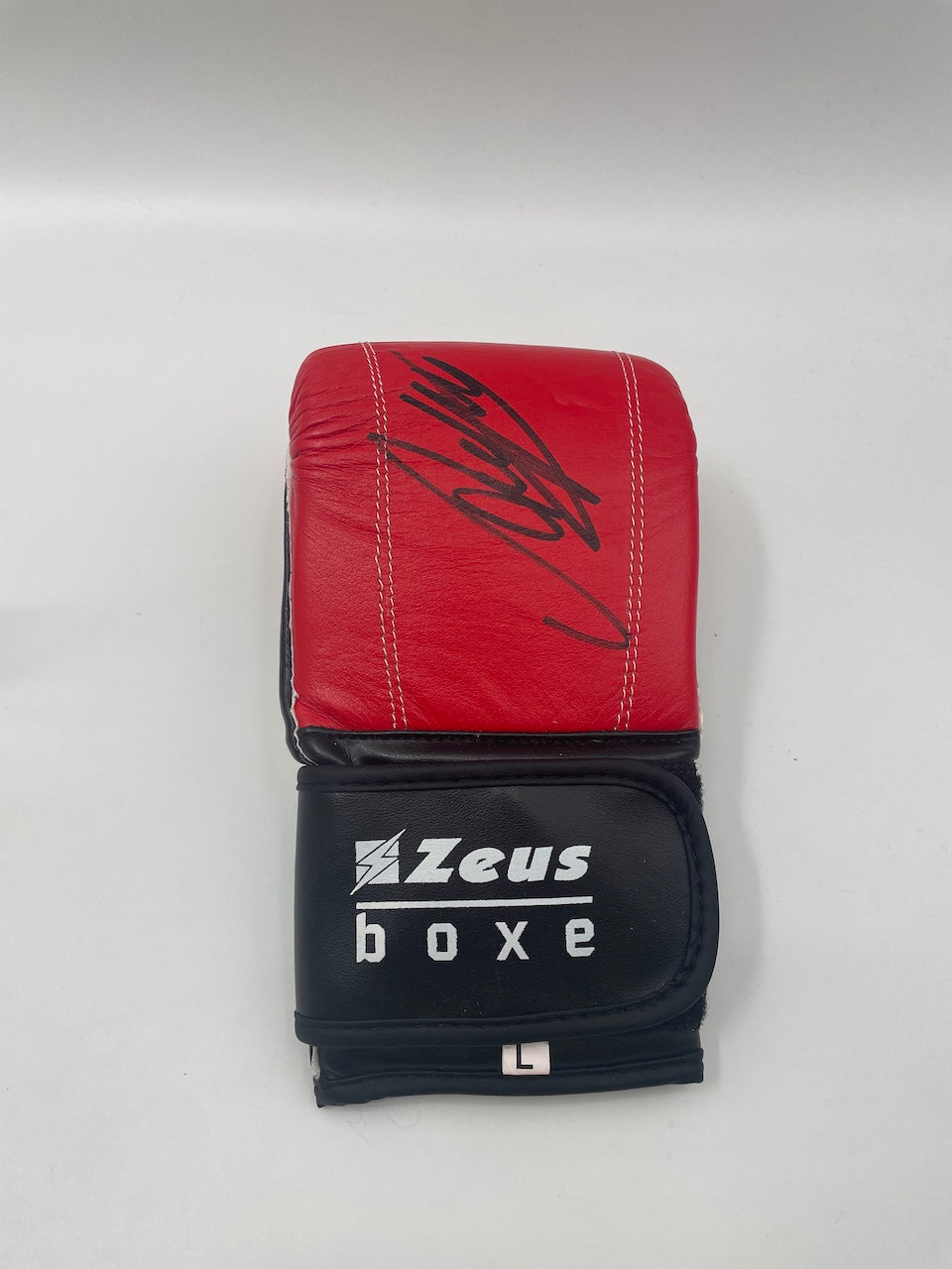 Sandbag glove axel Schulz signed autograph signature boxes new