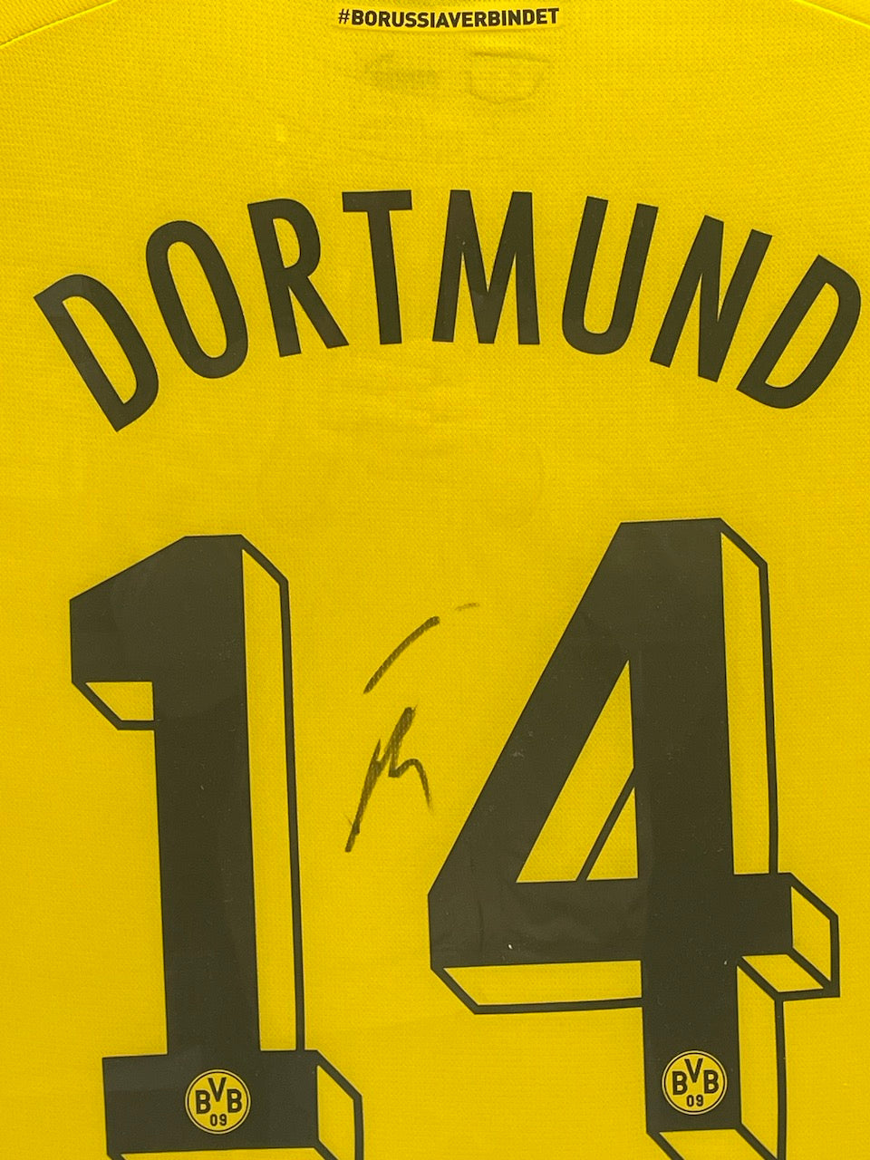 Borussia Dortmund jersey Niclas Füllkrug signed as part of Puma BVB