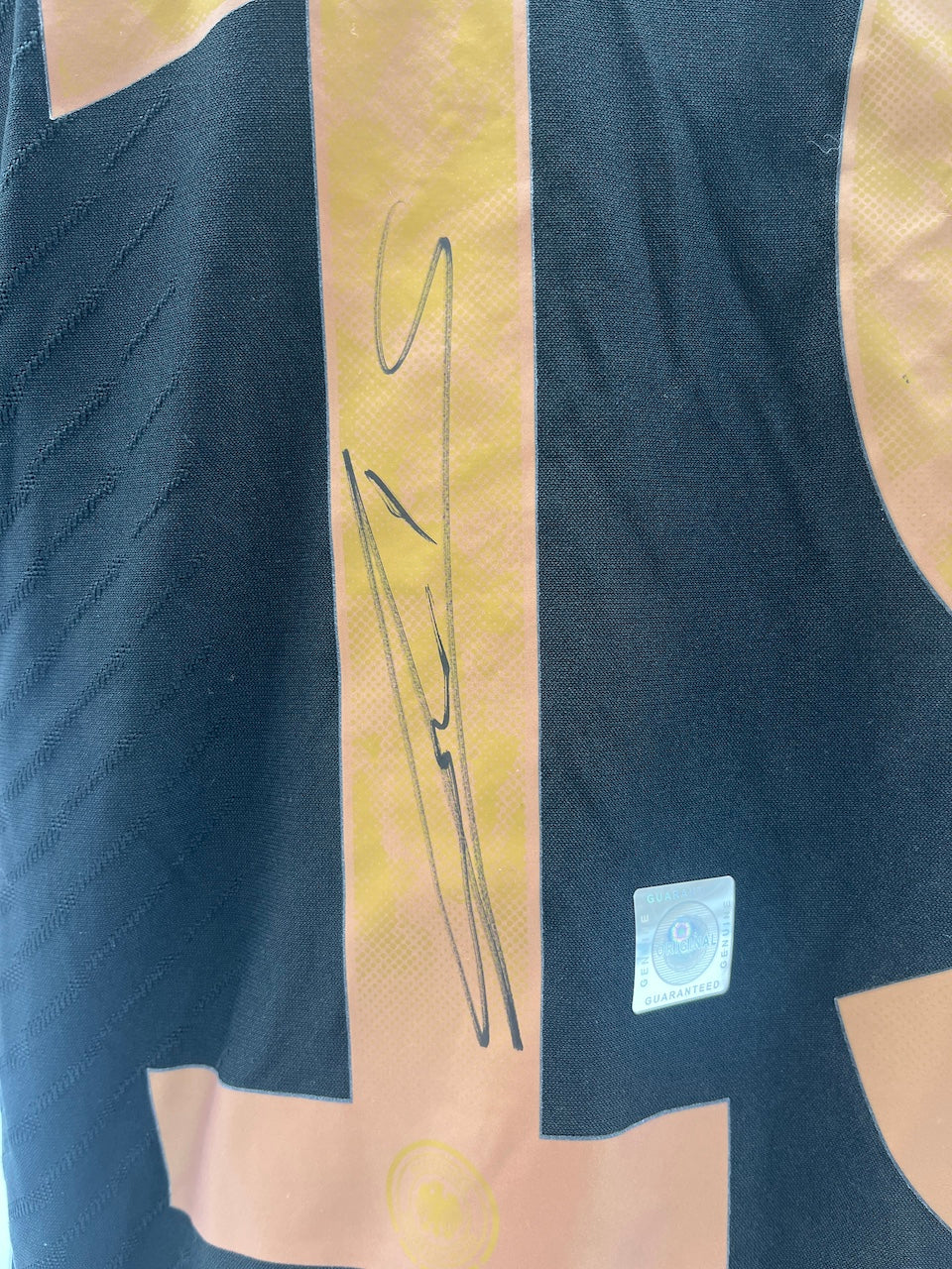 DFB Trikot Leroy Sane signiert Autogramm Adidas COA M