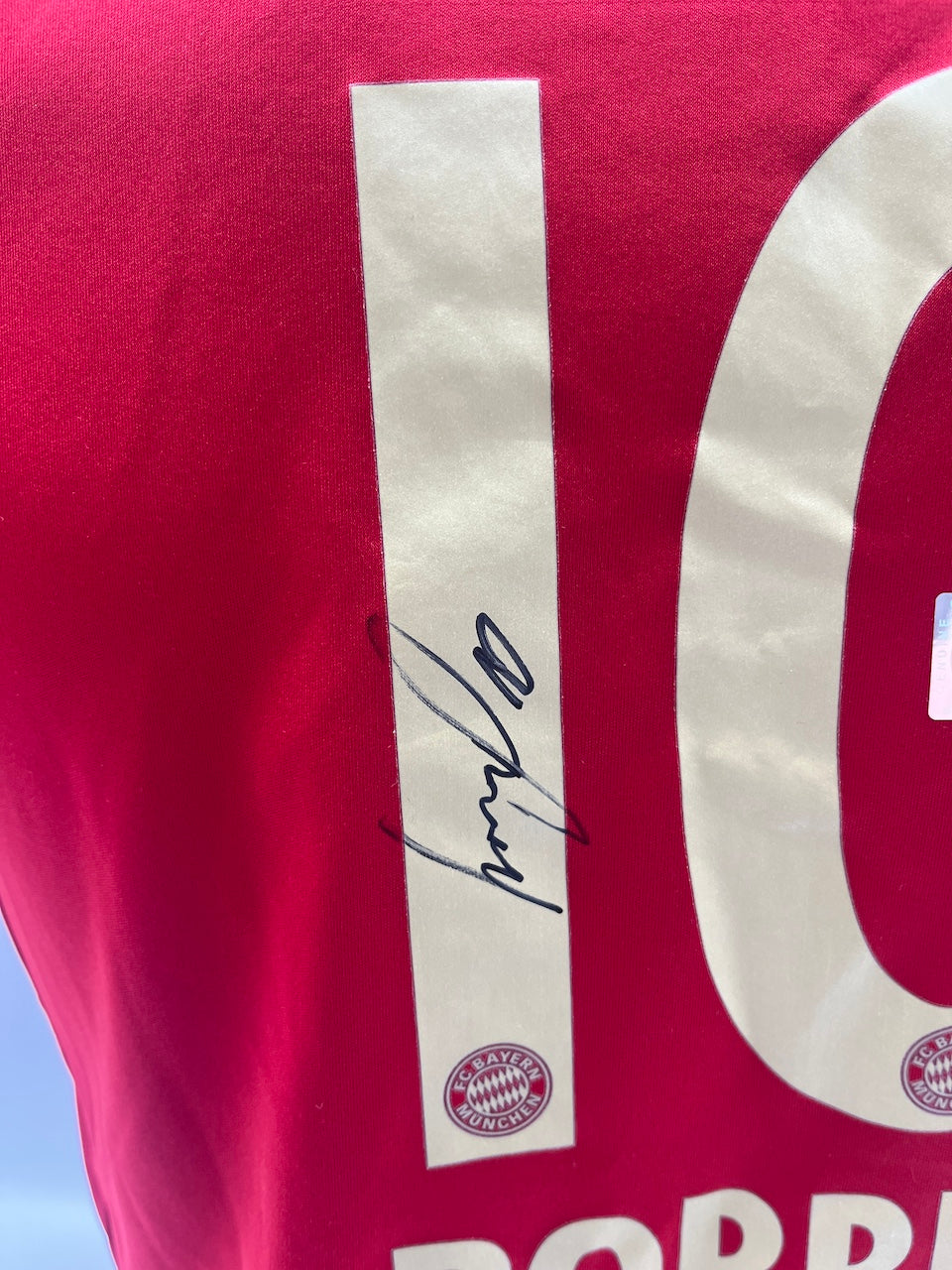 Bayern München Trikot Arjen Robben signiert Autogramm Adidas 164