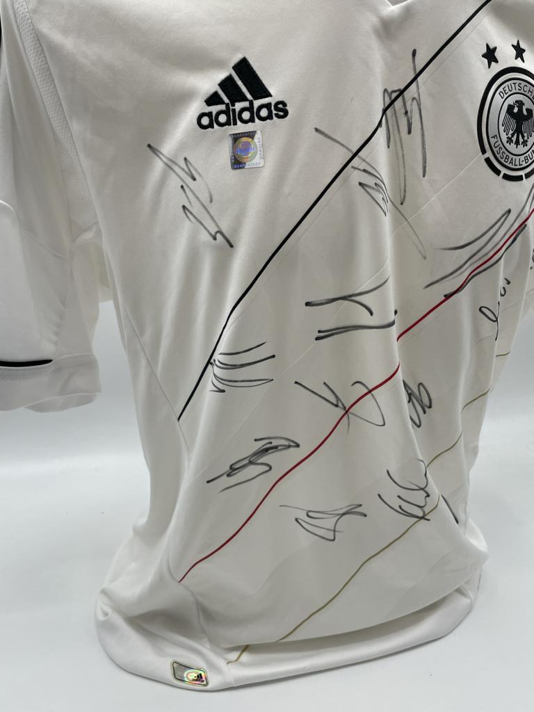 Deutschland Trikot EM 2012 Teamsigniert DFB Fußball Autogramm COA Adidas L
