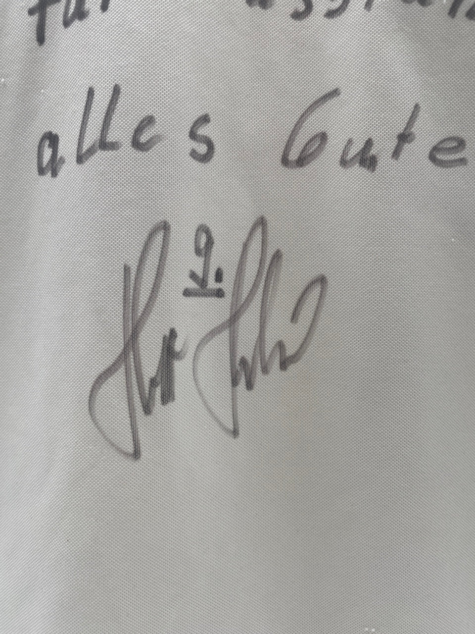 DFB Shirt Horst Hrubesch Signed adidas Coa Germany DFB Autogram XL