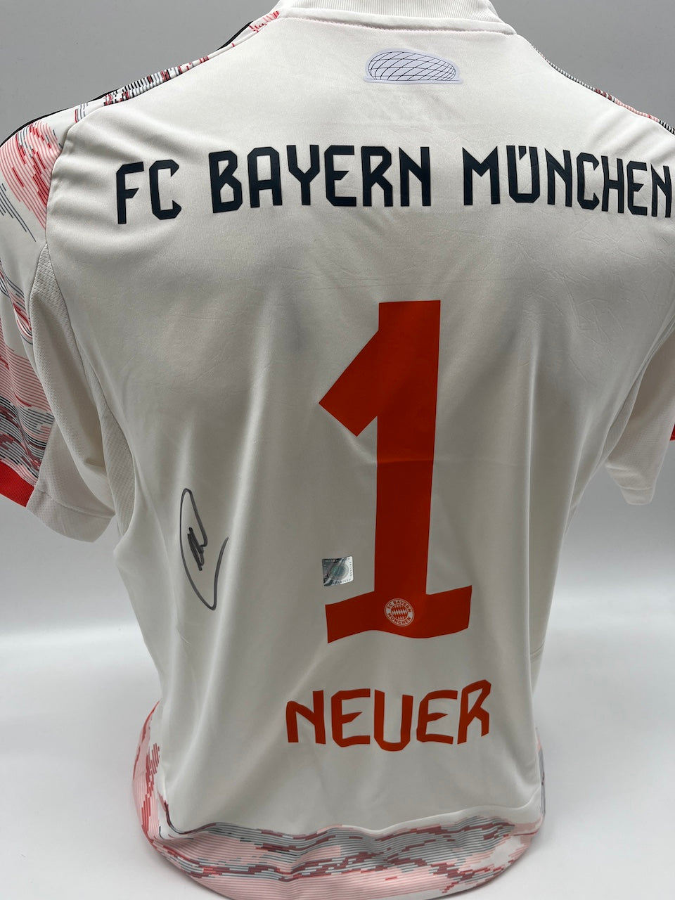 Bayern München Trikot Manuel Neuer signiert Autogramm Adidas COA M