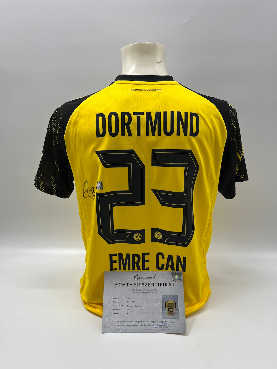 Borussia Dortmund Trikot Emre Can signiert BVB Puma COA M
