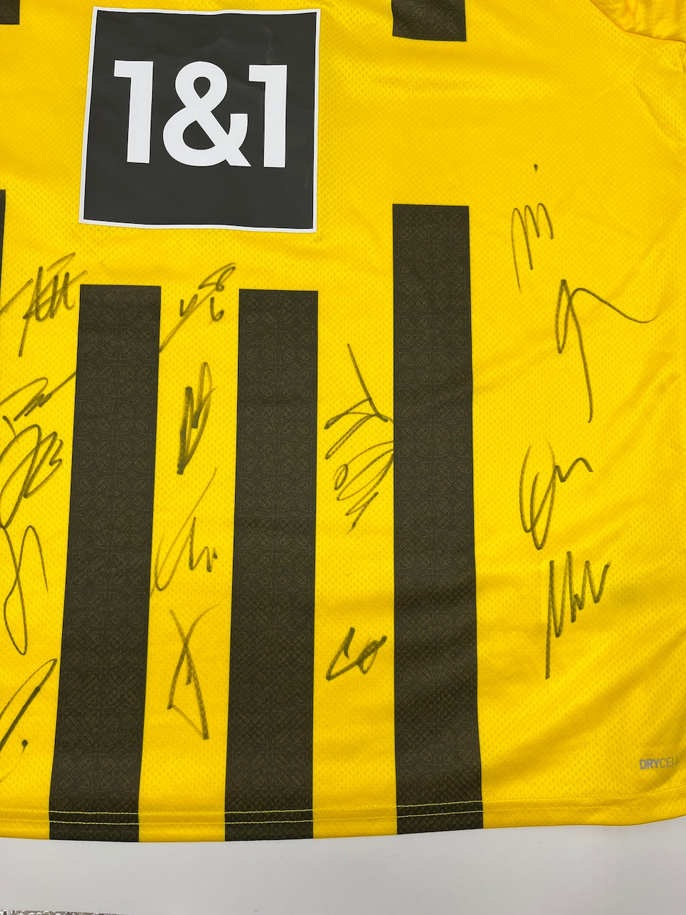 BVB Trikot 2022/2023 Teamsigniert Borussia Dortmund COA Puma Bellingham XL