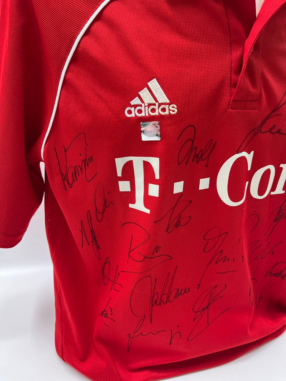 Bayern München Trikot 2005/2006, 2006/2007 Teamsigniert Autogramm COA Adidas L