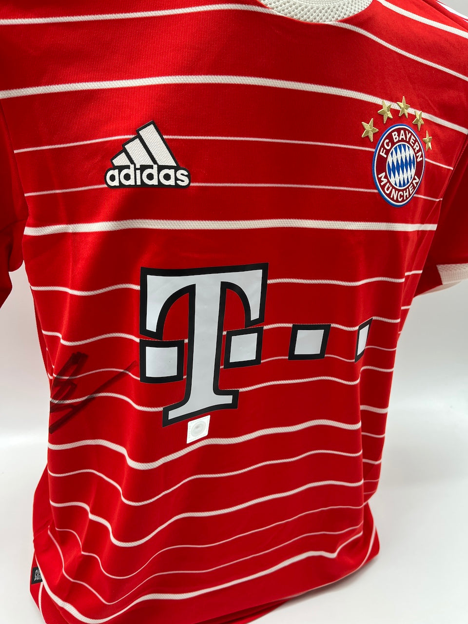 Bayern München Trikot Serge Gnabry signiert Autogramm Adidas COA M