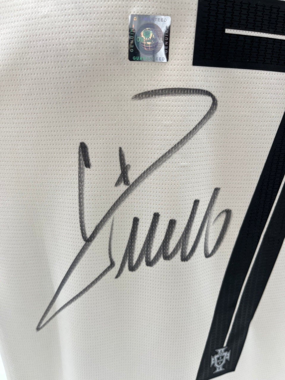 Portugal Trikot Cristiano Ronaldo signiert Autogramm COA Fußball M