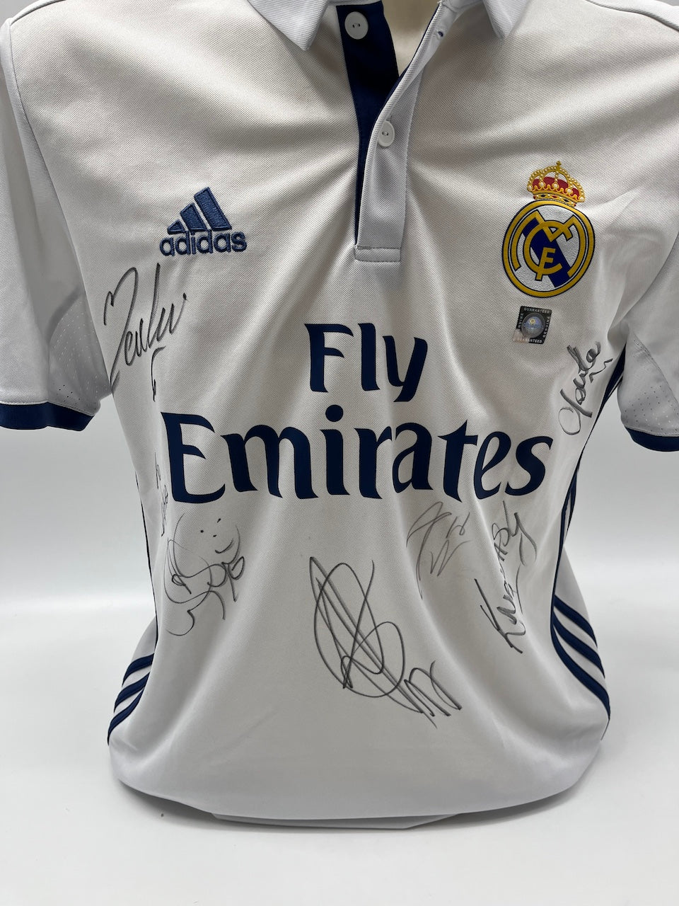 Real Madrid Trikot 2016/2017 Teamsigniert La Liga Autogramm Adidas M