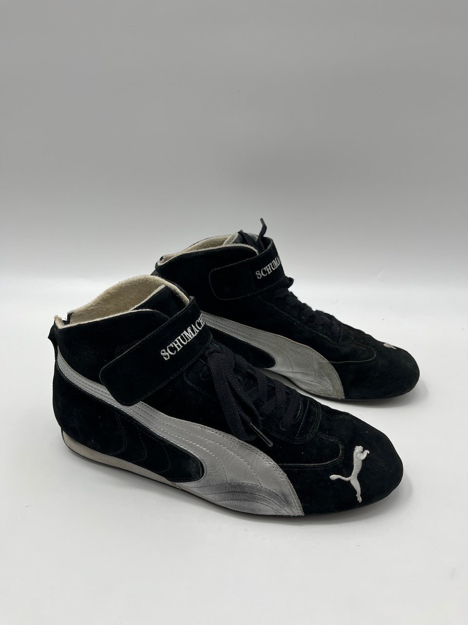 Ralf Schumacher Formula 1 original worn driver shoes signed autograph