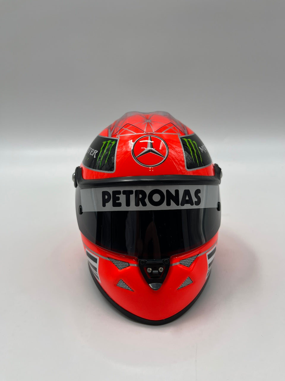 Michael Schumacher Formel 1 Helm Unterschrift und Echtheitszertifikat 1:2