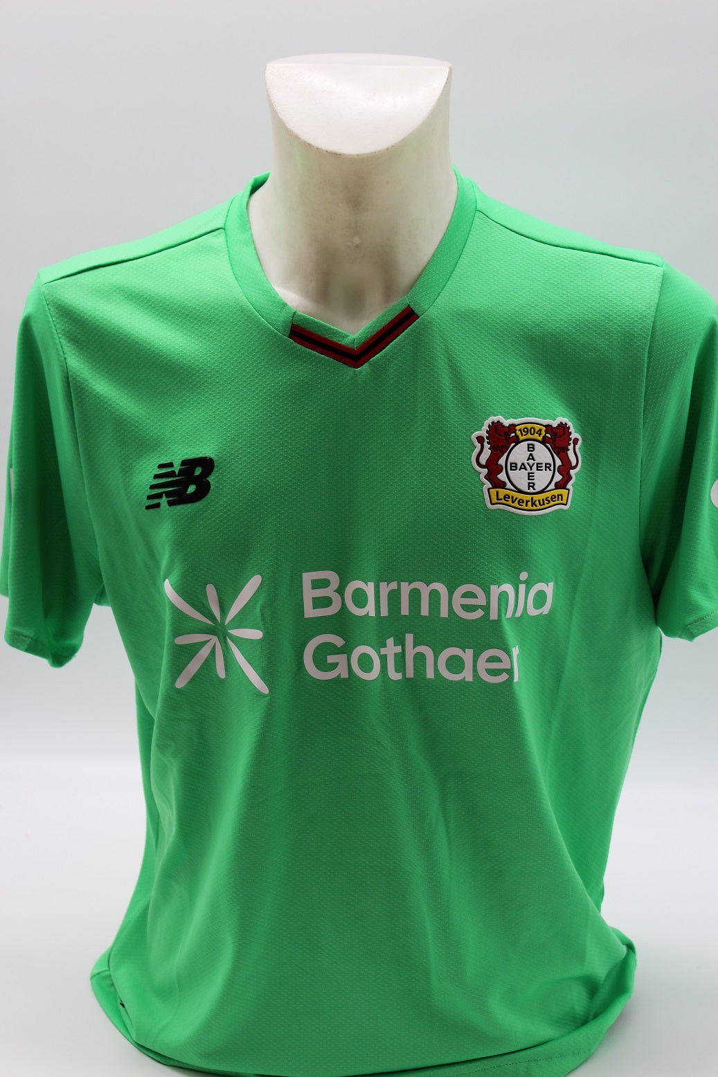 Bayer Leverkusen Authentic Trikot Mark Flekken signiert New Balance COA neu L