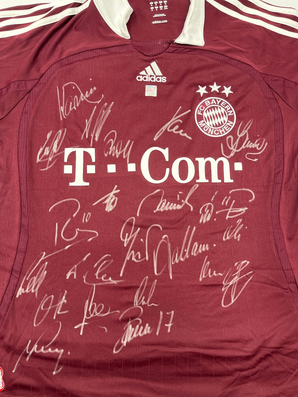 Bayern München Trikot 2006/2007 Teamsigniert Autogramm COA Adidas XL