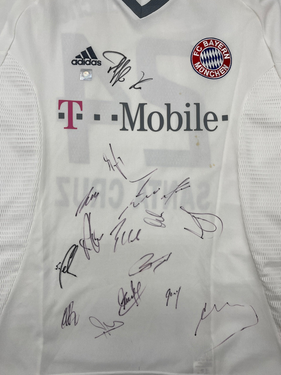Bayern München Trikot 2002/2003/2004 Teamsigniert Autogramm Adidas XL