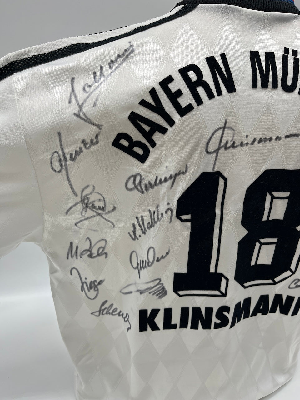 Bayern München Trikot 1996/1997/1998 Teamsigniert Autogramm Adidas L