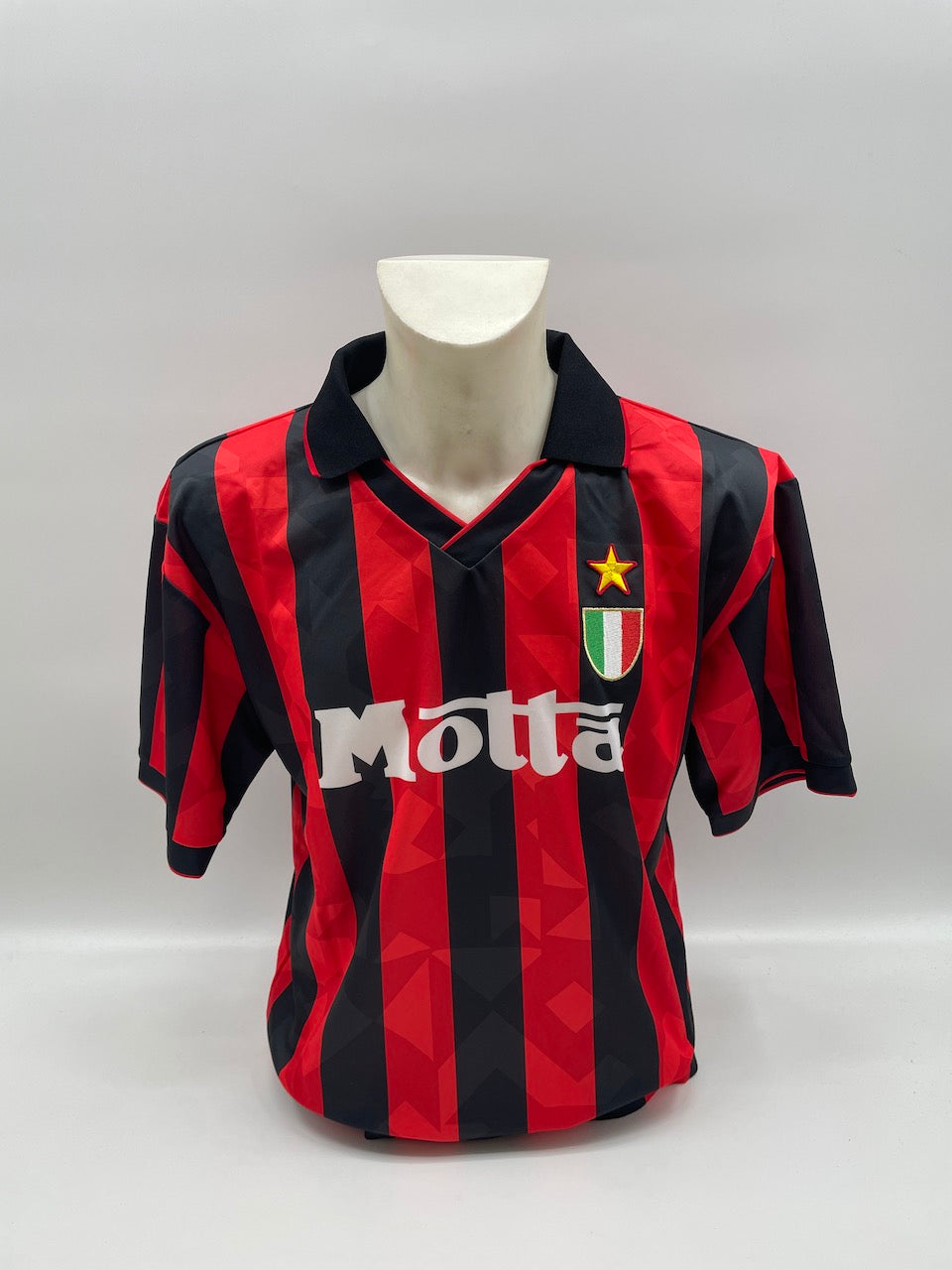 AC Miland Repro Trikot 1994 Franco Baresi signed Italy Milan Autogram M
