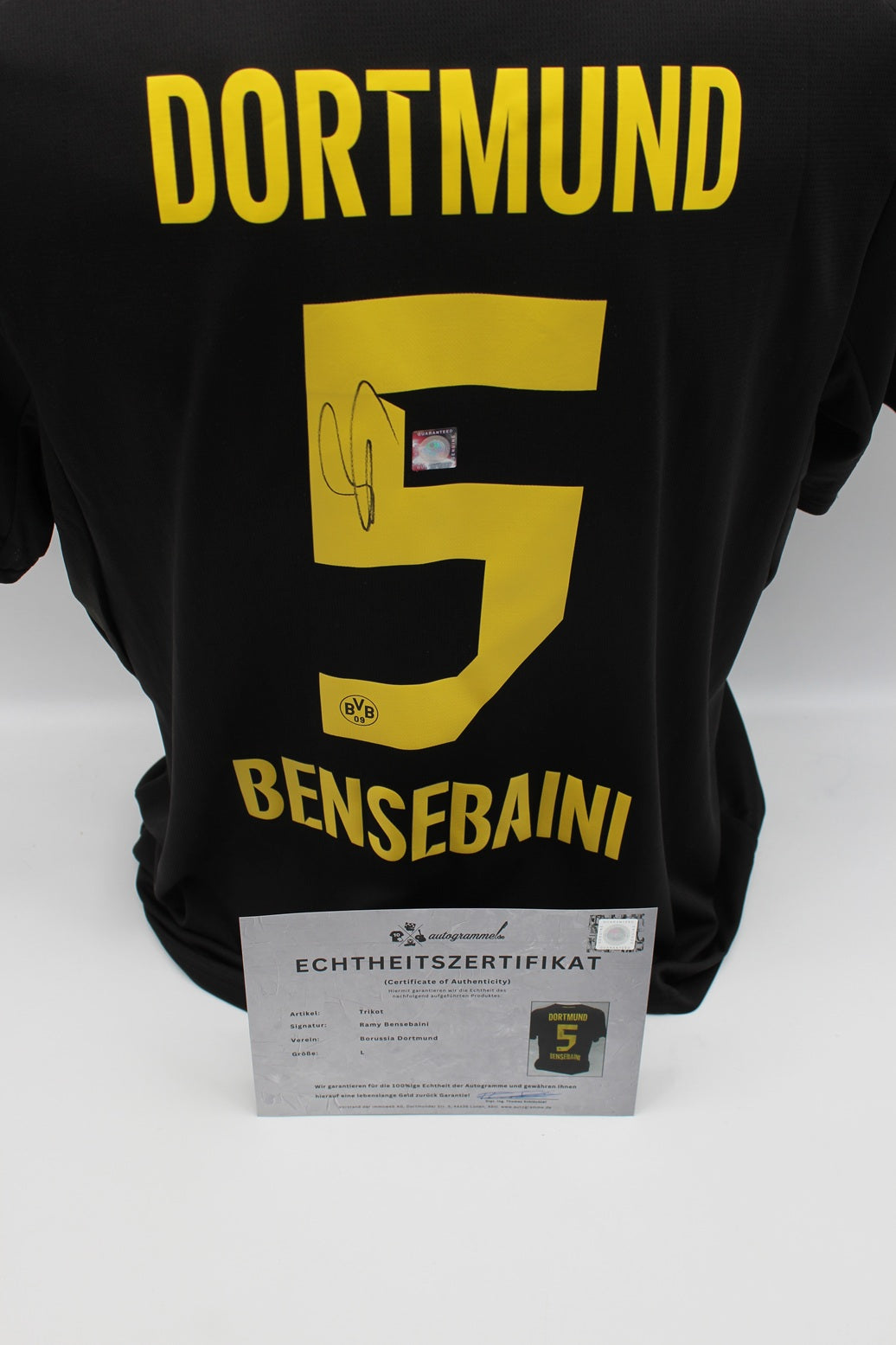 Borussia Dortmund Trikot Ramy Bensebaini COA BVB Puma neu L 26/27